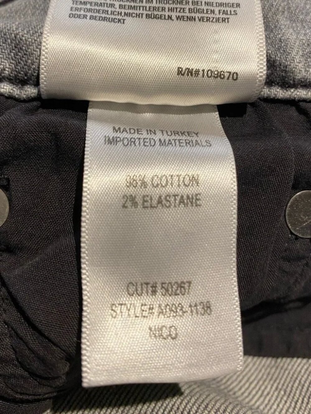 AGOLDE NICO High Rise Slim | SIZE 28 - Picture 6 of 7